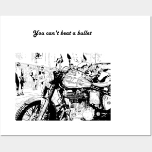 Bullet Motorcycle Posters and Art